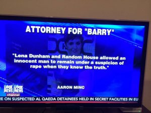 Quoted in Fox News Story: “Fallout Over Lena Dunham’s Rape Claim” Featured Image