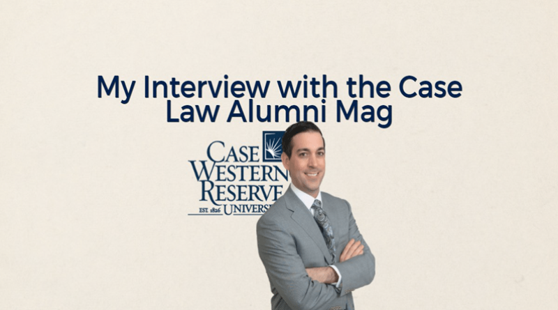 “The Reputation Protector” – My Interview with the Case Law Alumni Mag Featured Image