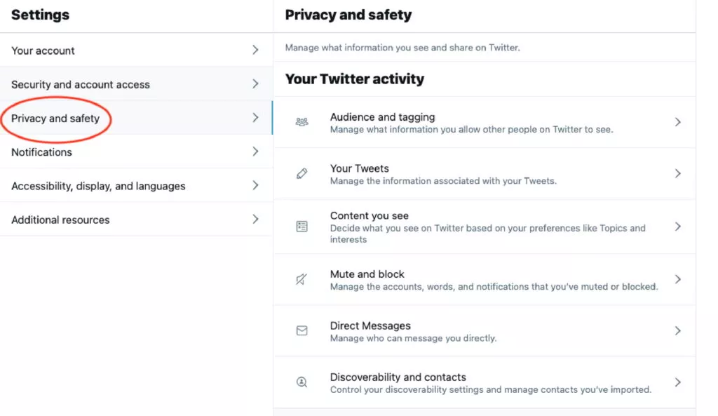 How to customize your Twitter privacy preferences