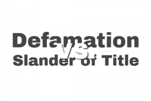 What is a Slander of Title Claim? – Minc Law