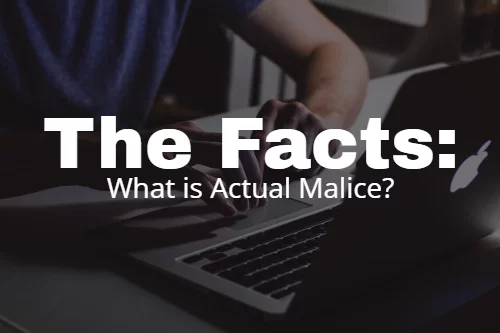 The Facts - Definition of Actual Malice