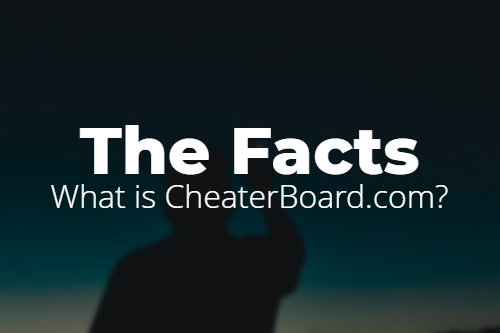 The Facts: What is CheaterBoard.com?