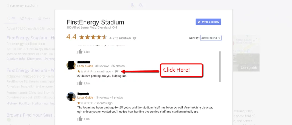 How to flag fake Google reviews in Google Maps