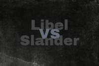 Next Post: Is it Libel or Slander? 