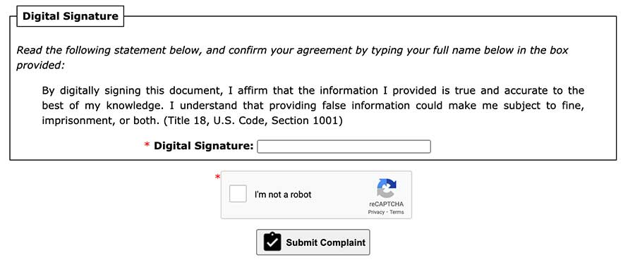 IC3 Digital Signature