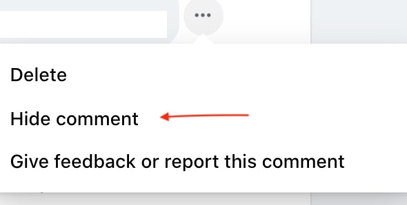 What Happens When You Hide a Comment on Facebook?