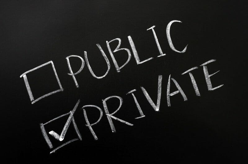 private vs public 