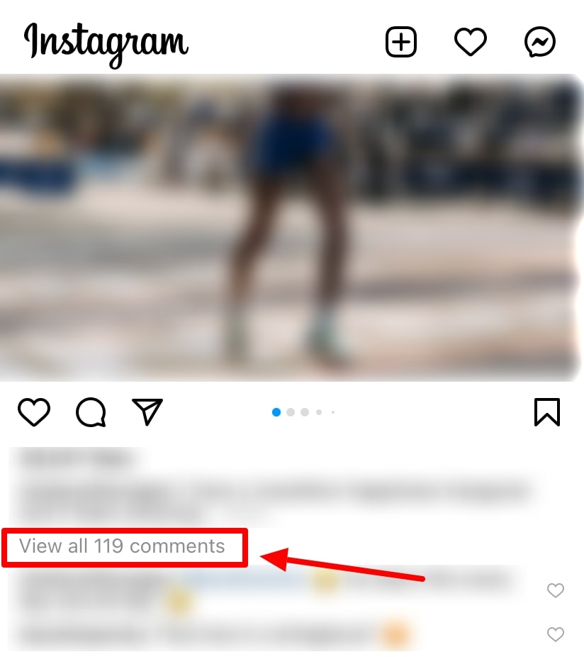 How to report an Instagram comment