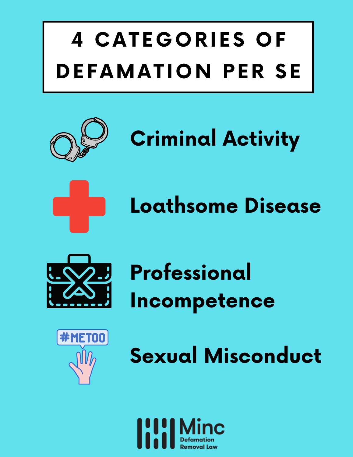 categories of defamation per se