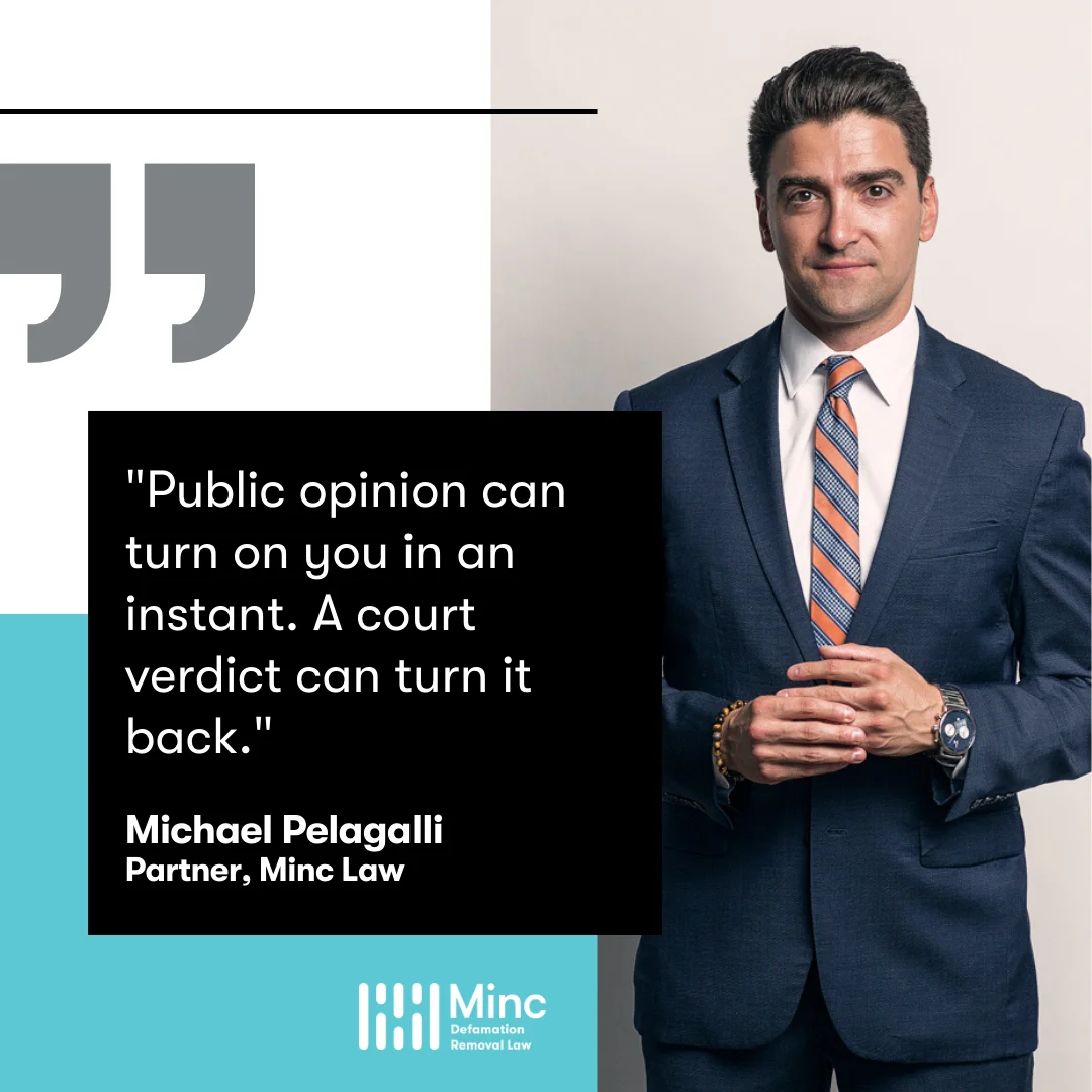 defamation litigation quote