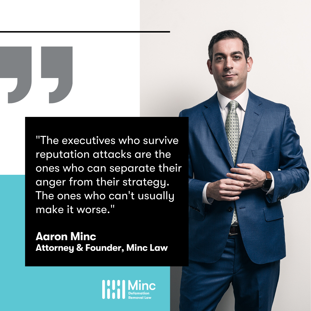 responding to high stakes reputation attacks