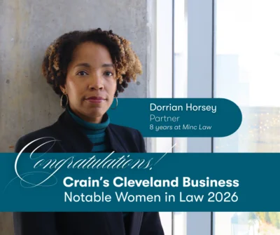 Partner Dorrian Horsey Named to Crain’s Cleveland 2026 Notable Women in Law Featured Image