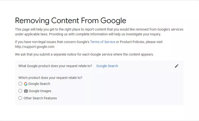 remove news articles from the internet